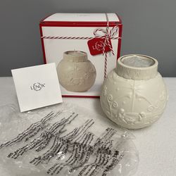 Lenox Ornamental Glow Votive Holder, Nativity, Christmas, New