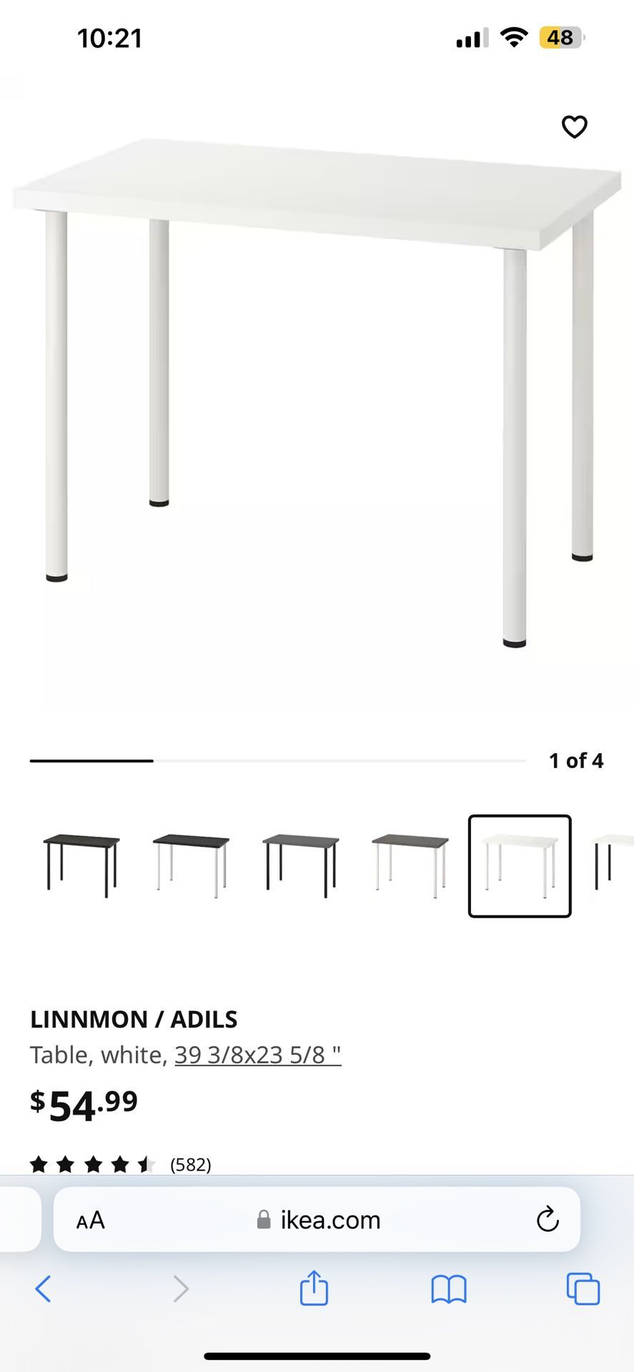 IKEA Adils Table / Desk 