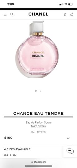 Chanel CHANCE EAU TENDRE Perfum For Woman's 100ml New Sealed for Sale in  Seattle, WA - OfferUp