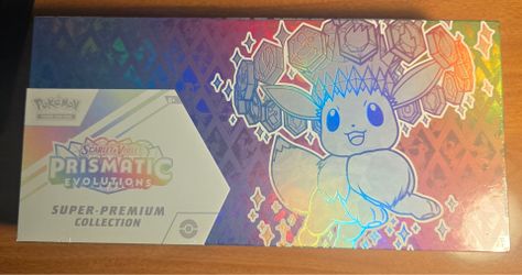 Pokémon Scarlet and Violet Prismatic Evolutions Super Premium Collection