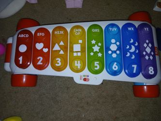 Fisher-Price Giant Light-Up Xylophone Electronic Learning Toy