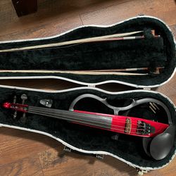 Yamaha SV-110 Silent Violin 2000s - Red w/case
