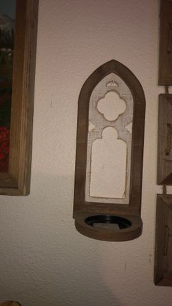 2 Wall candleholders