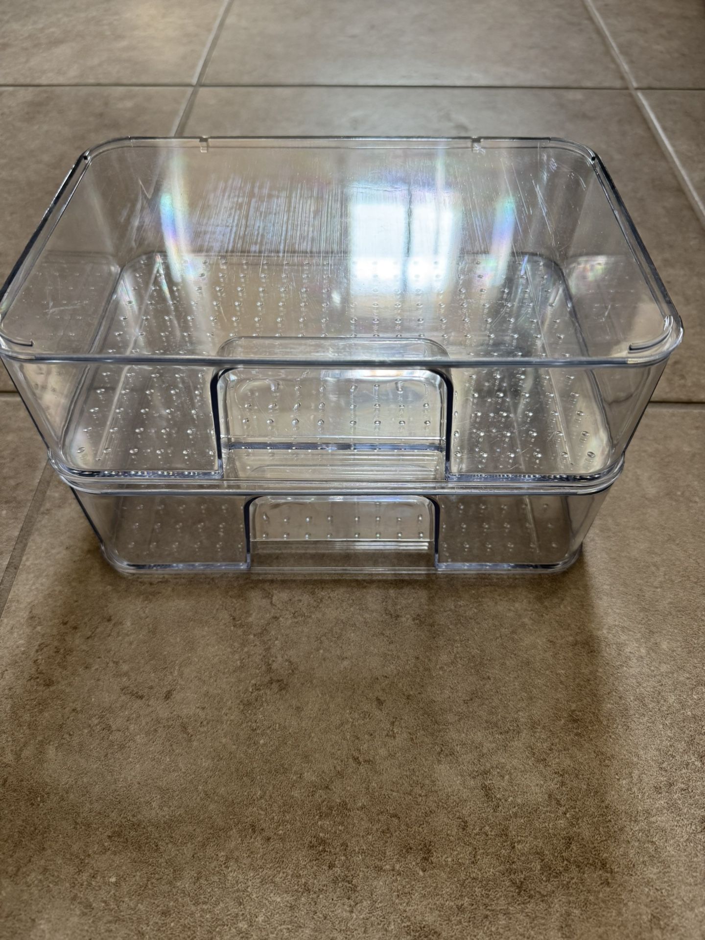 Target Organization Clear Drawers