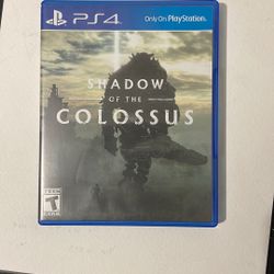 Shadow Of The Colossus For Ps4