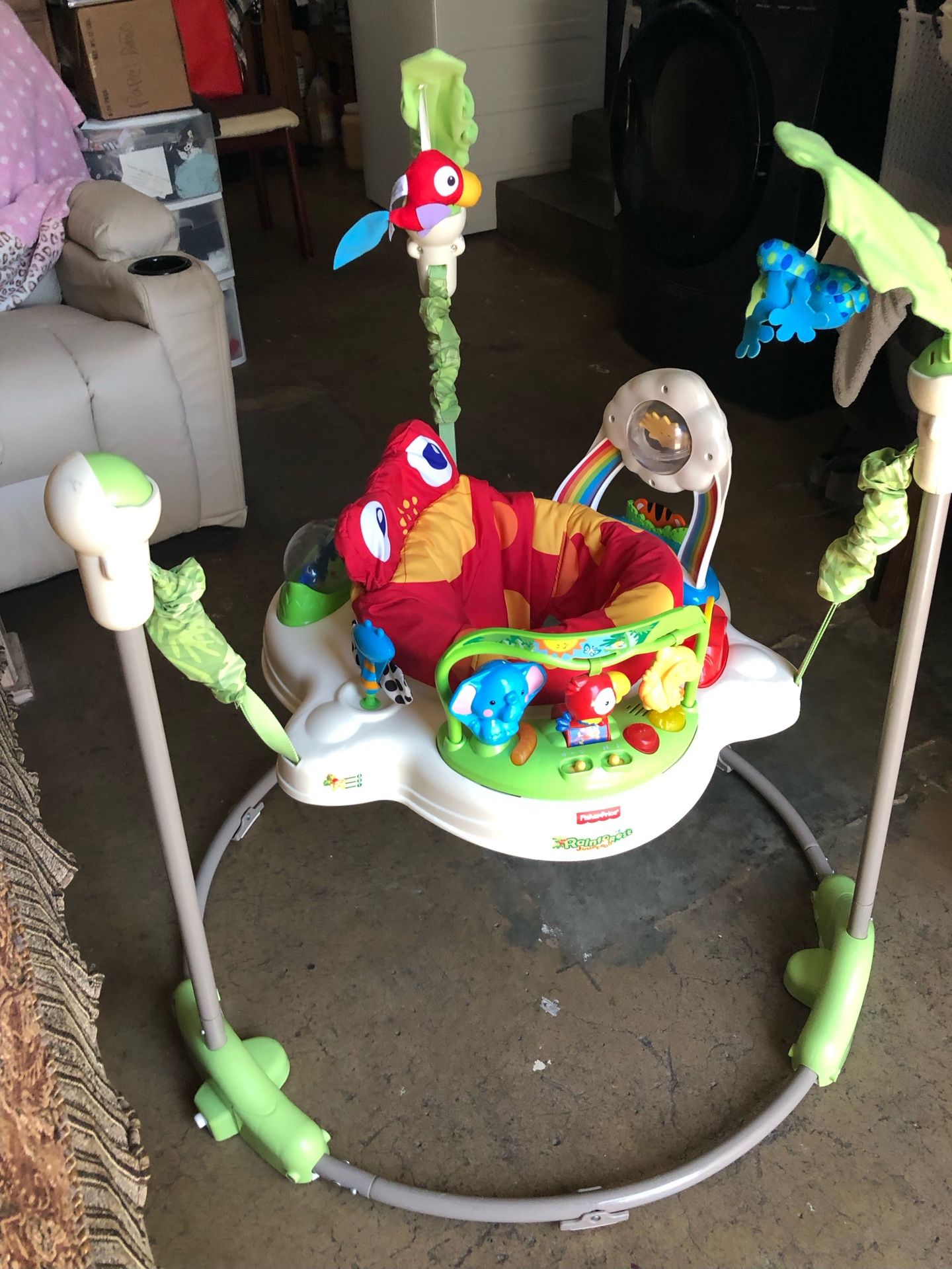 Fisher Price Baby Bouncer (rain forest jumparoo)