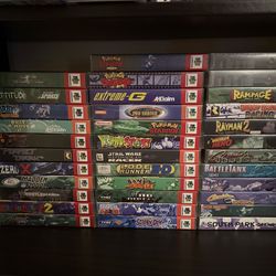 43 Nintendo 64 N64 Games Bundle - Selling all together