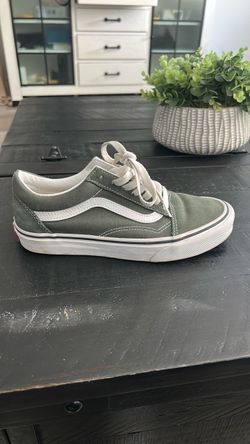 Green/White vans  mens 6, woman’s 7.5