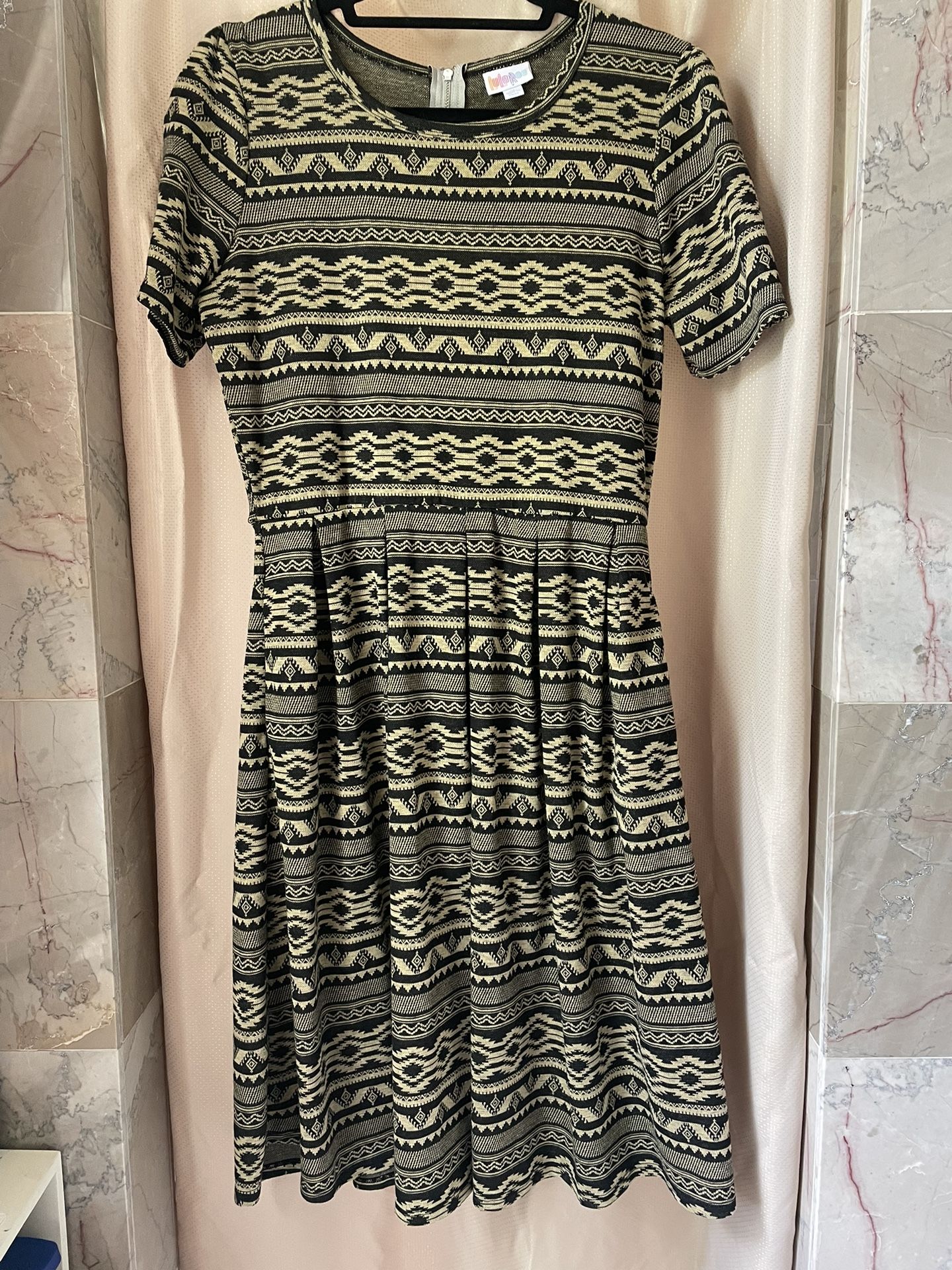 Women’s New Xl Short Sleeve Dress With Pockets