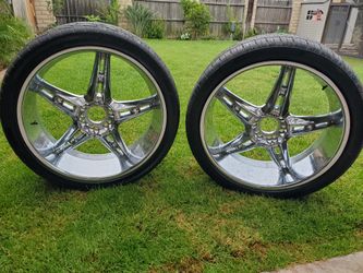 24 In Wheels And Tires