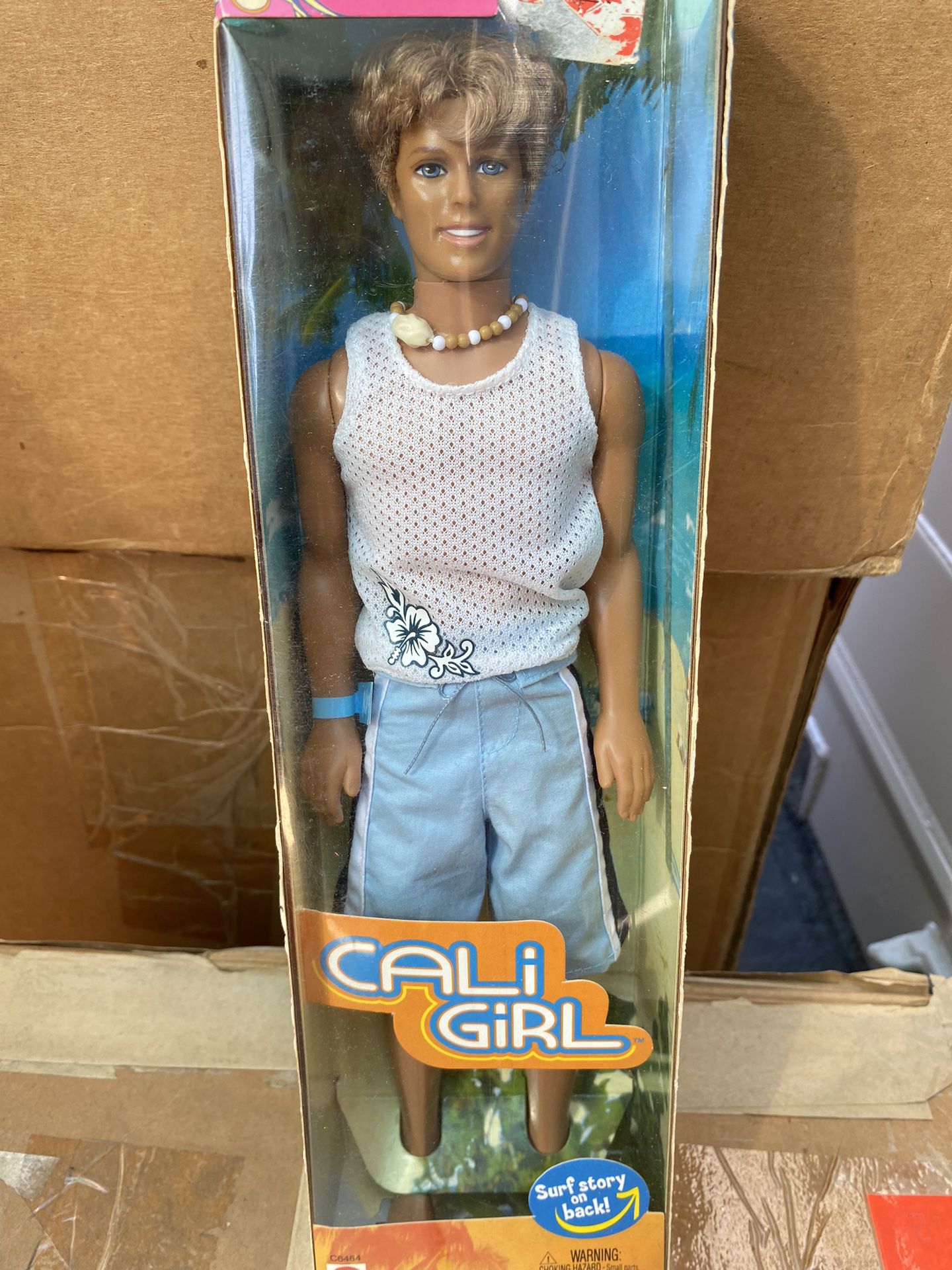 New Barbie Cali Girl Ken Doll 2003