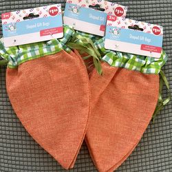Easter Carrot Gift Bags
