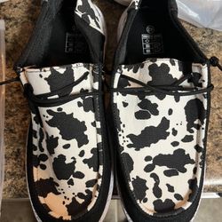 Cow Print Shoes Size 10 Women’s 