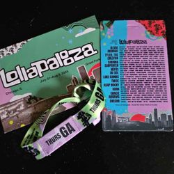 Lollapalooza Thursday GA