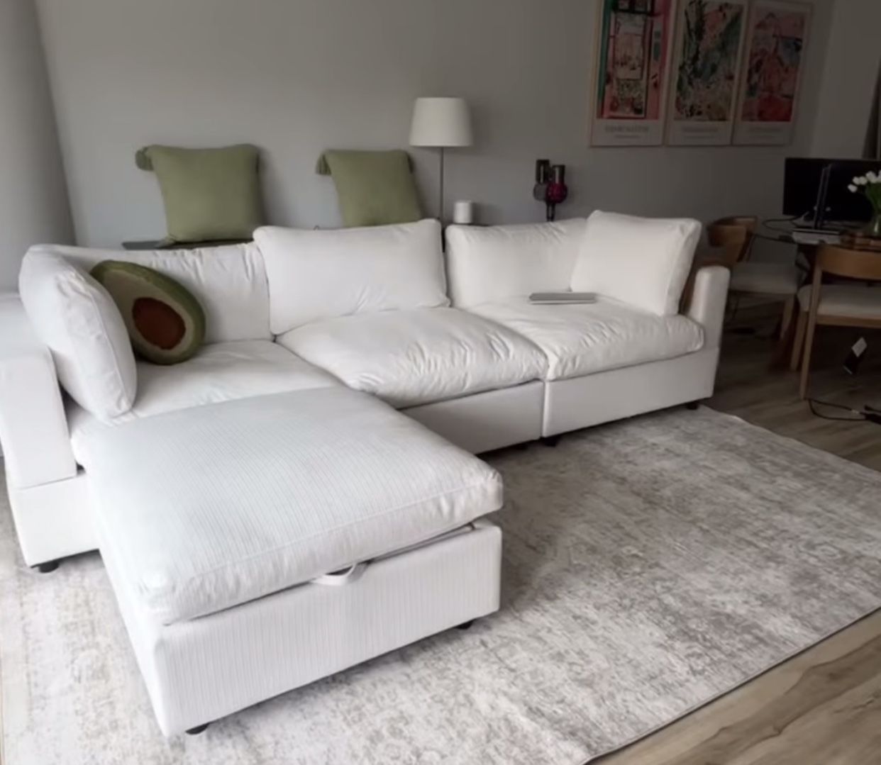 New in Box - Sectional Cloud Couch - free local delivery 