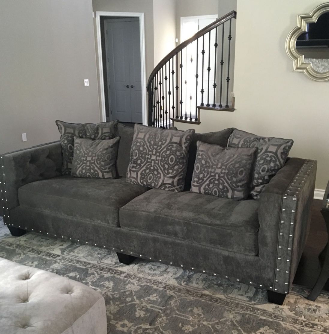 Gray Sofa