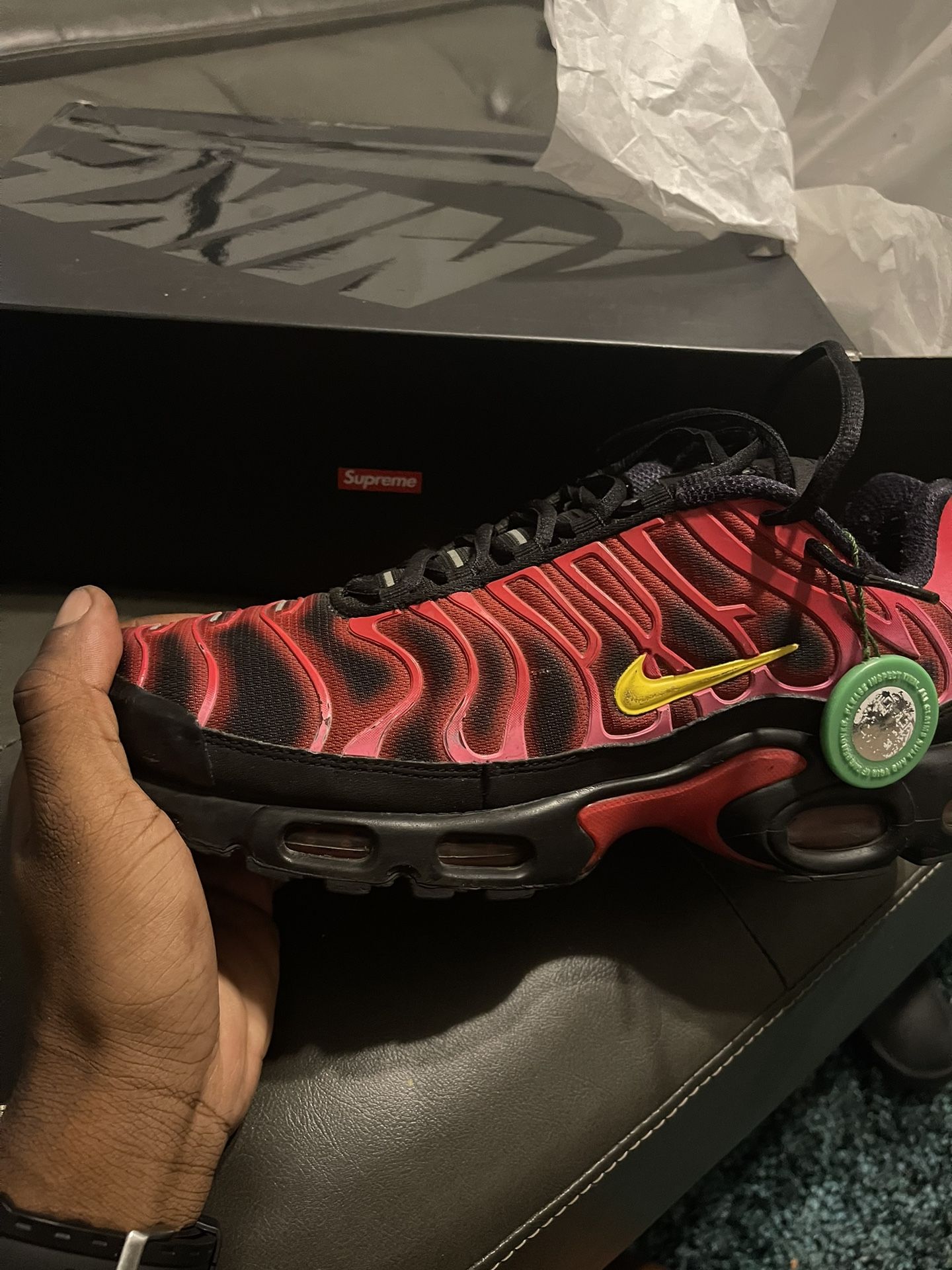 Nike Air Max Plus “TN” Supreme - Black/Red