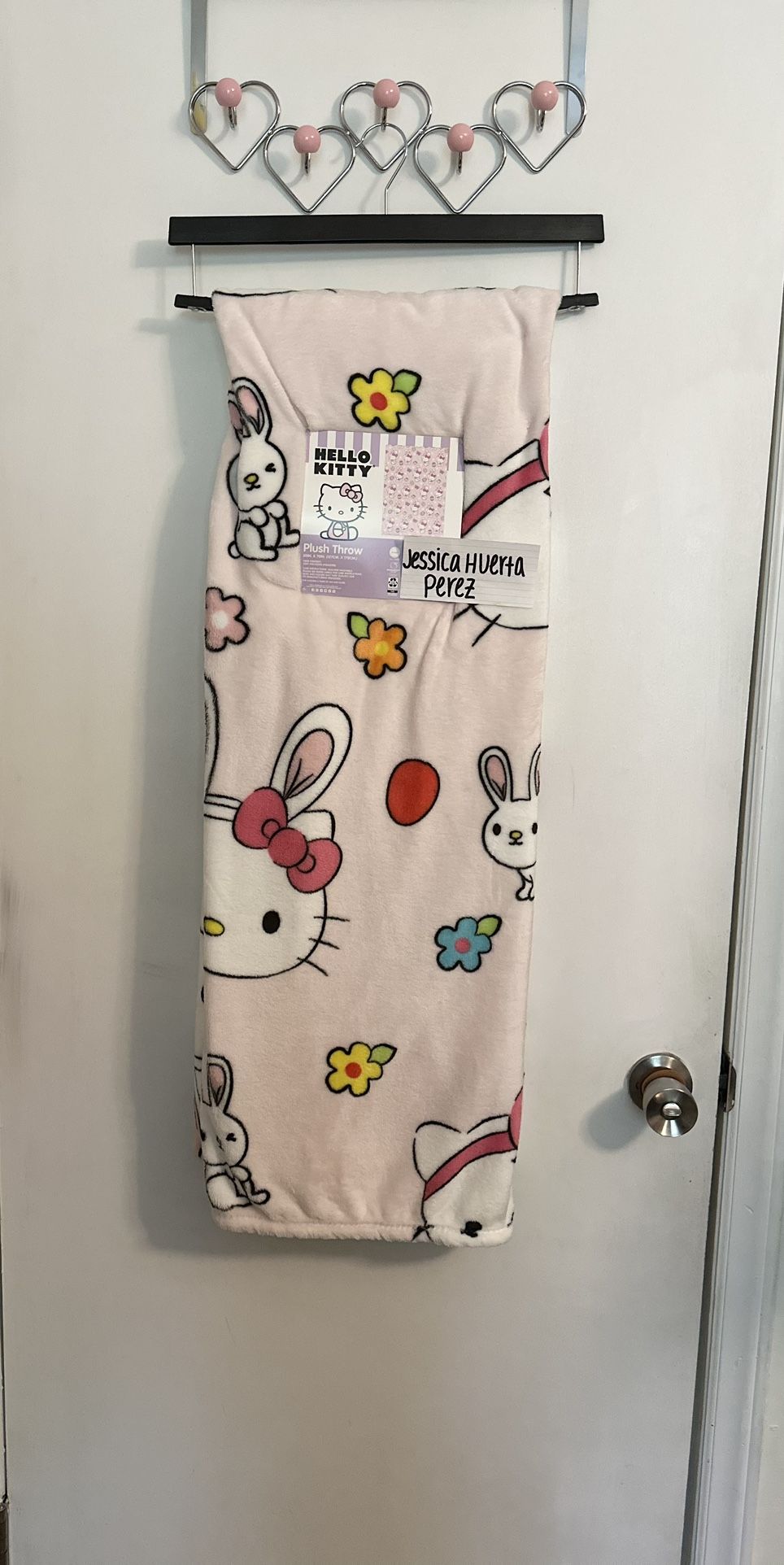 Hello Kitty Easter throw blanket (UFS!)