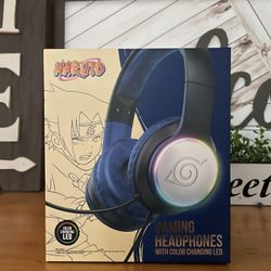 Limit edition Sasuke Or Naruto LED Changing Gaming headphones 🎧