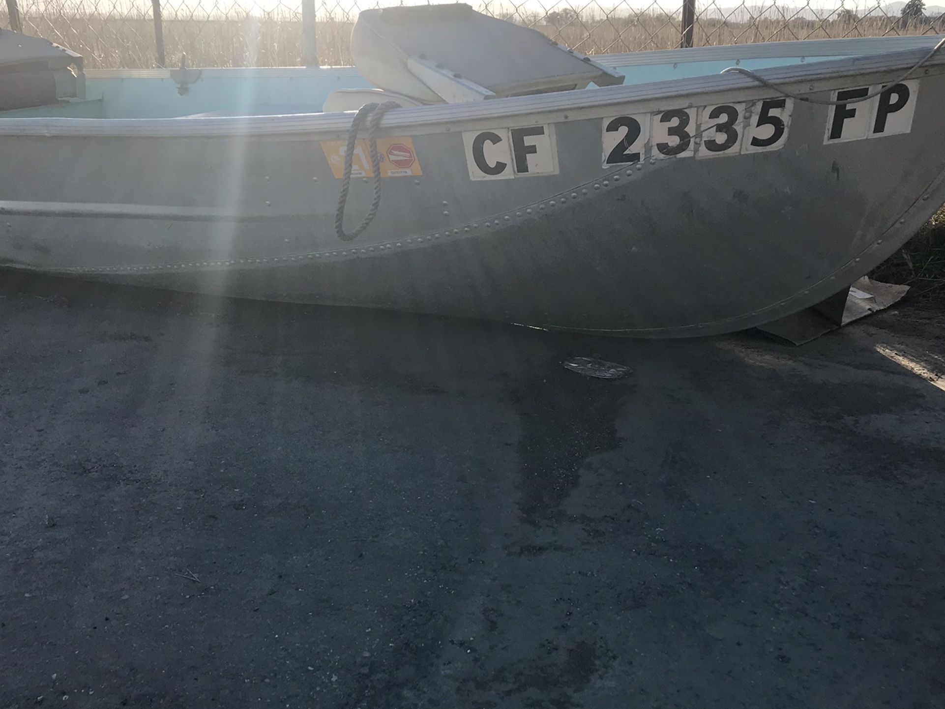 12 Ft Aluminum Boat