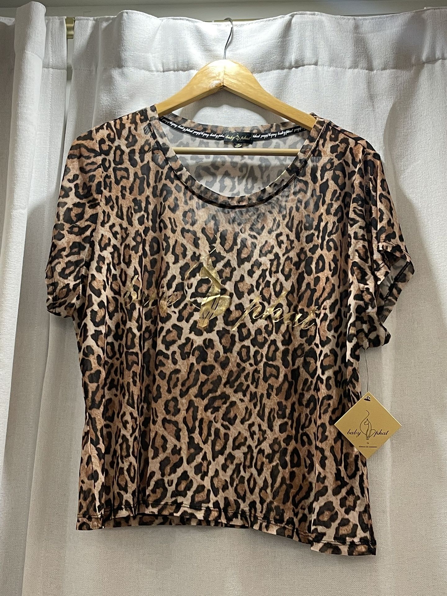 Baby Phat Mesh Cheetah Print