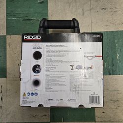 Ridgid Flex Shaft Wall To Wall Drain Machine 
