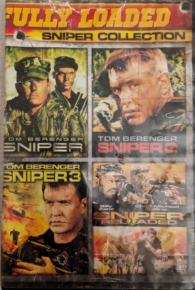 Fully Loaded Sniper Collection 3. Only Disc 2 Video DVD (Mint) Movie East Or West