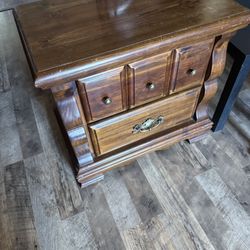 Side Table With Drawers + 2 IKEA Side Tables 