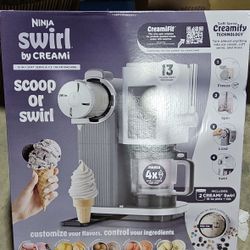 Ninja Swirl by CREAMi Soft Serve and Ice Cream Maker
