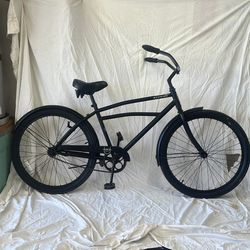 SCHWINN brand HURON edition  26” single speed, coaster Brake beach cruiser bicycle ready to ride as pictured.