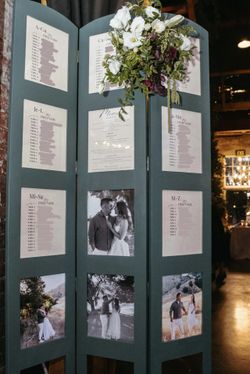 Seating Chart Photo stand
