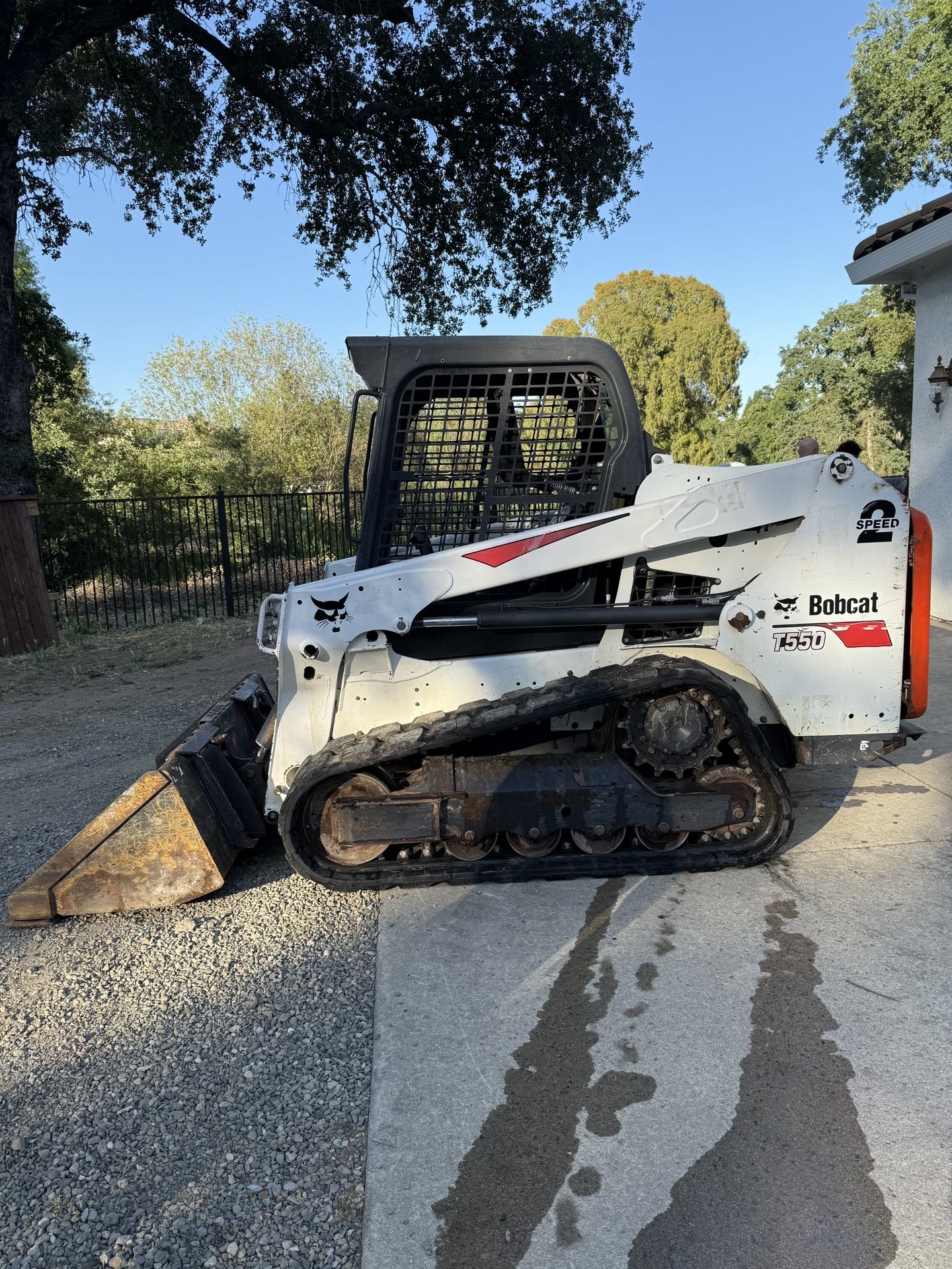 T550 Bobcat Track Skid Steer