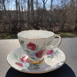 Delphine Bone China Teacup Set English 