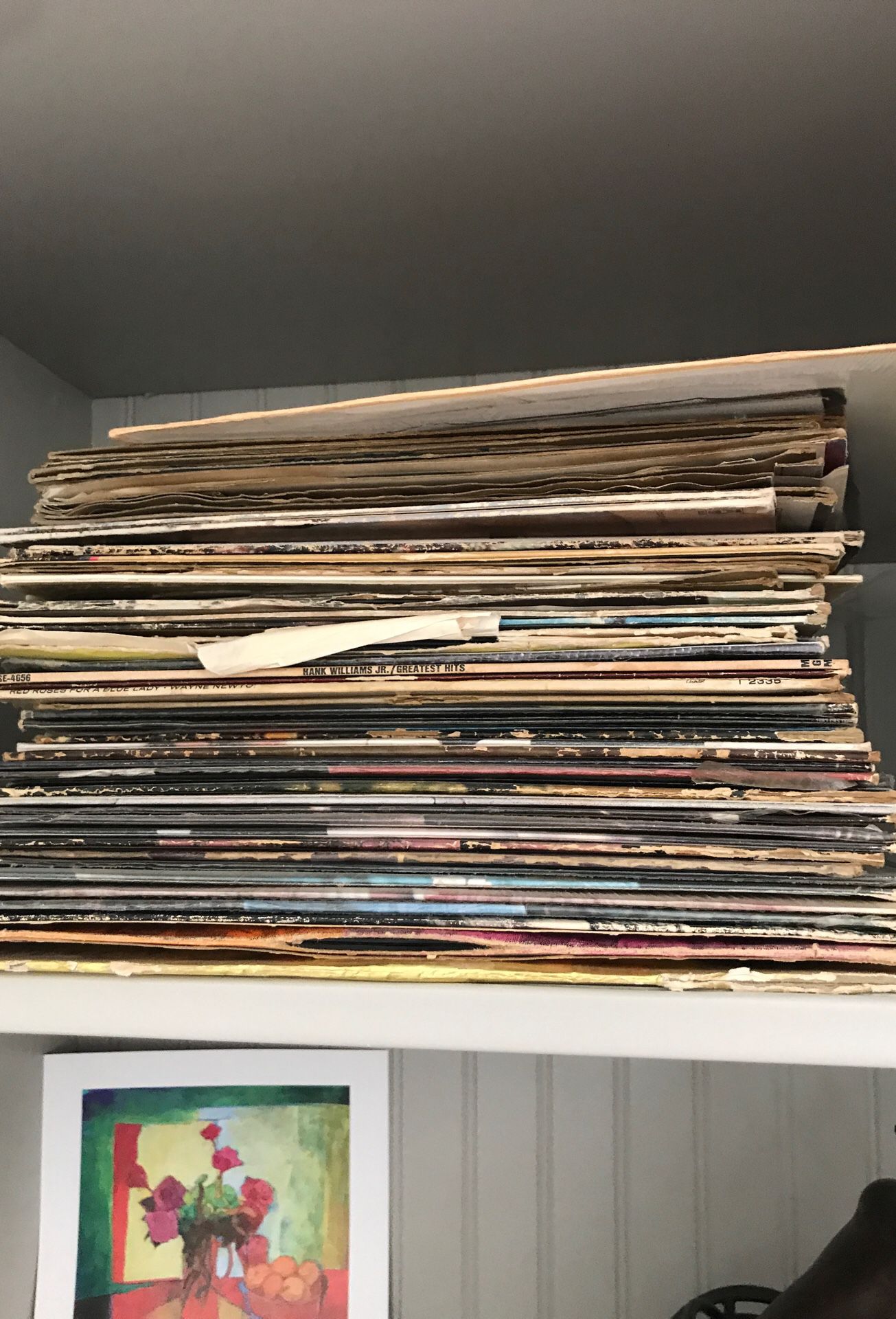 Various records.