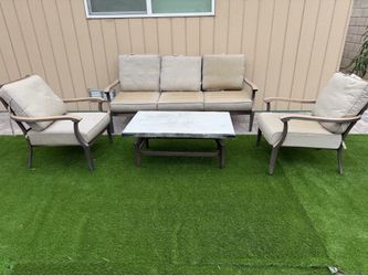 Sunbrella Patio Set 4 pieces