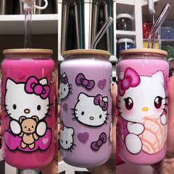New Hello Kitty Glass Cup’s (different prices)