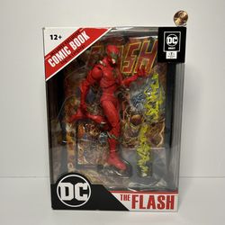 Mcfarlane Toys DC Page Punchers The Flash Action Figure With Comic Book