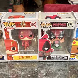 lot Of Four Funko Pops