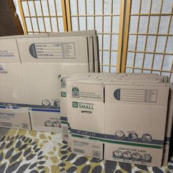 MOVING BOXES 10 Large 3 Medium 14 Small 27 Units 