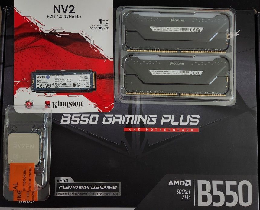 Ryzen 7 5700X3D Gaming Bundle