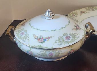Vintage 1930's Noritake Glendola Five Serving Pieces