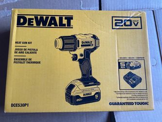 DeWalt 20V Max Heat Gun Kit DCE530P1