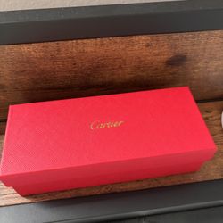 Red Cartier Glasses