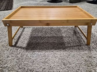 Bamboo Bed Tray / Foldable Lap Desk