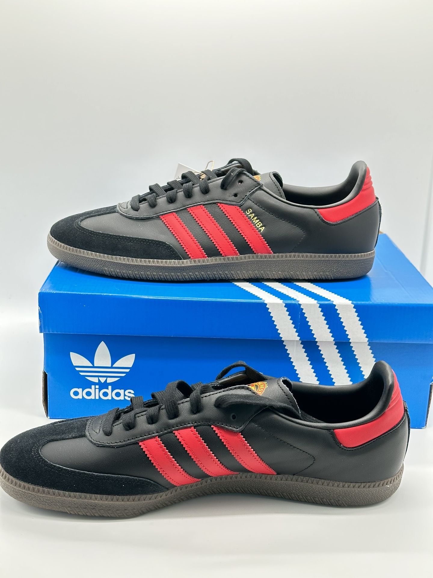 streepje heroïne Geduld Adidas Samba Team Manchester United Sneaker Shoes Sz 12 New for Sale in  Chino, CA - OfferUp