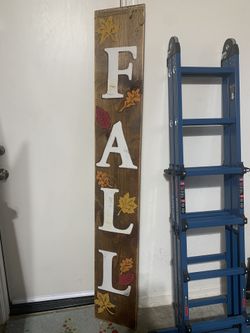 Fall Welcome Sign / Fall Decor / Autumn Decor