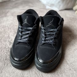 Air Jordan 3 Retro Black Cat 2025 - Size 10.5 (Used, No Box)