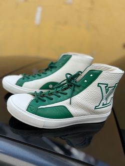 Louis Vuitton Leather Tattoo Ankle Sneaker