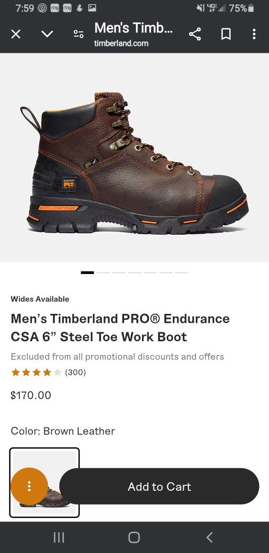 Timberland Pro Work Boots Mens9