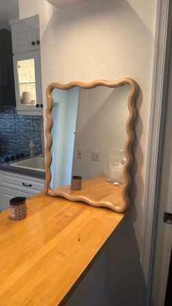 Scalloped Wall Mirror